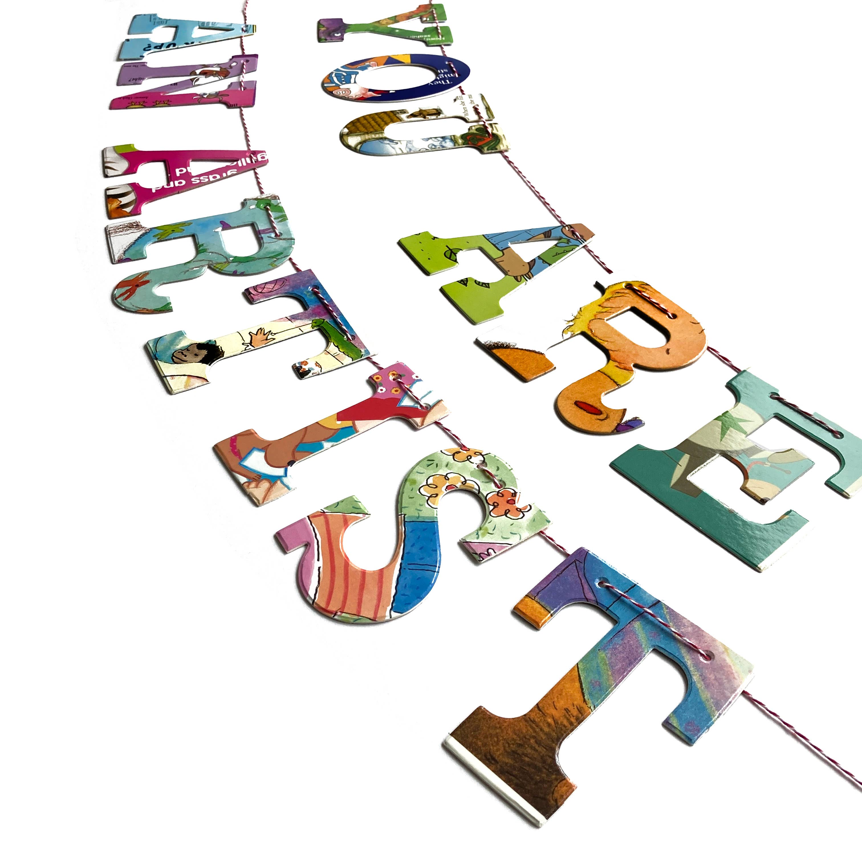 Attic Journals - Vente Fanion/guirlande - Phrase Garlands - VOUS ÊTES UN ARTISTE1