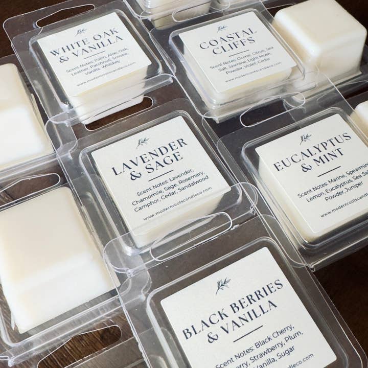 Scent Discovery Kit - 1 oz Melts for wholesale by Modern Roots Candle Co.