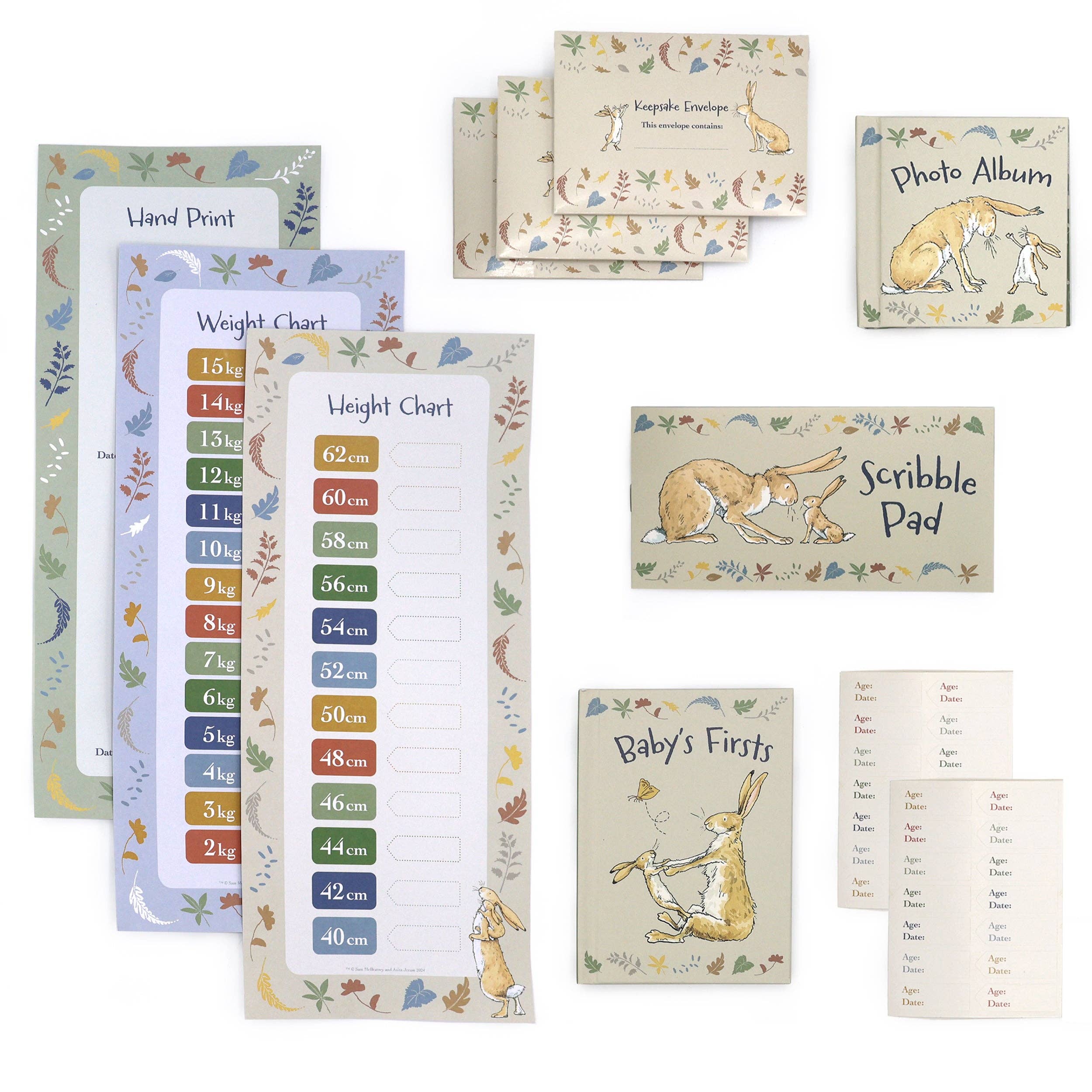 Robert Frederick Ltd - Vente Illustration événement/souvenir - Enfant et bébé - Capsule souvenir bébé Guess How Much I Love You8