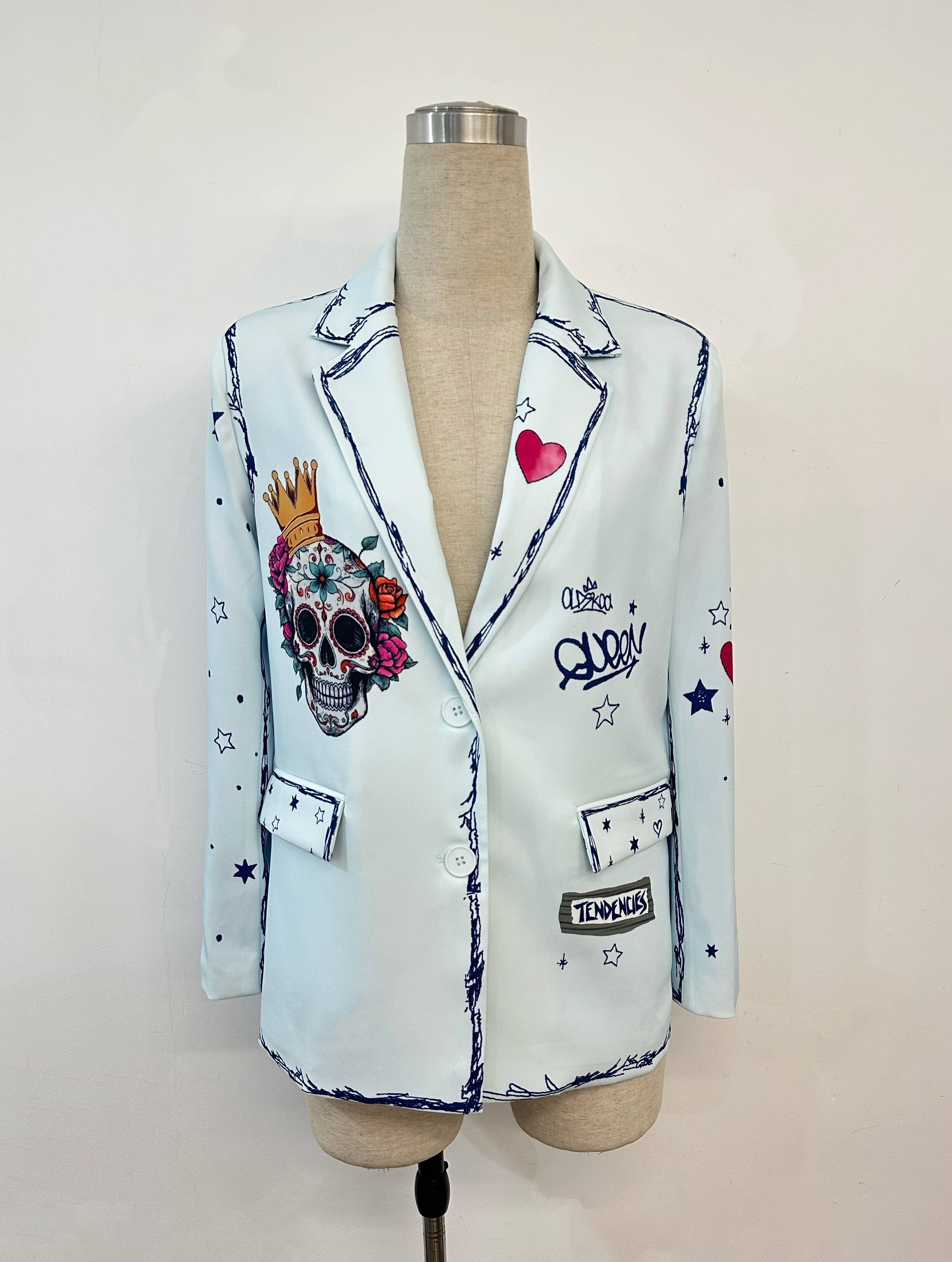 aikha - Vente Blazer – femme - Blazer à impréme (08-5767)6