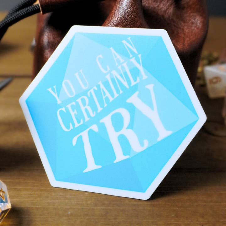 Vous pouvez certainement essayer Sticker pour la vente par Minva Tabletop Design Co