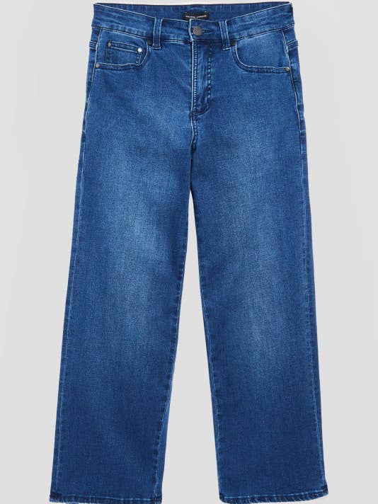 Bae Boyfriend Crop Jeans - True Blue for wholesale on Faire