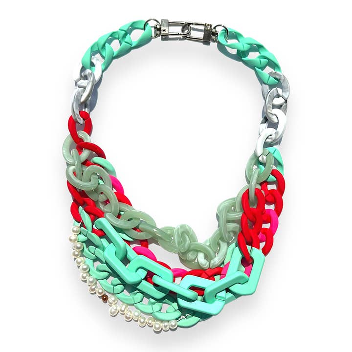 MPR x IMAGINARIUM: Minted Necklace for wholesale by Meghan Patrice Riley