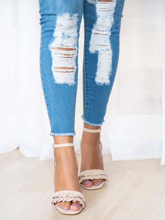 Alice Micro Sandals (naakt) voor wholesale door Lushire