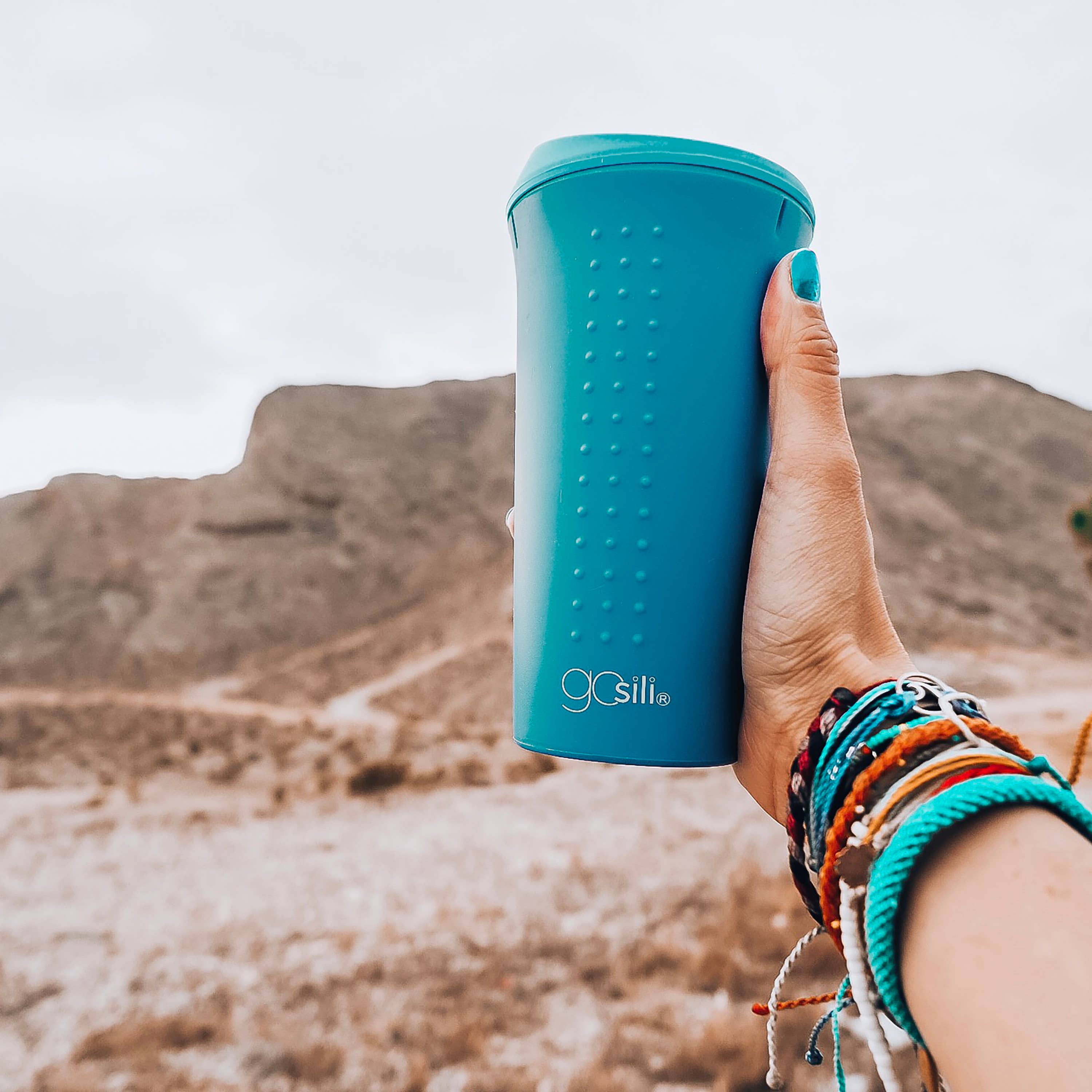 GoSili - Wholesale Insulated Mug/Tumbler - 16 oz Silicone To Go Cup / Tumbler16