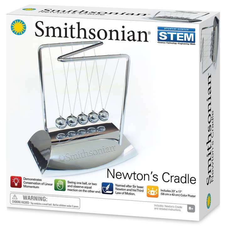 Toysmith - Wholesale Classic Toy - Kids - Smithsonian Newton's Cradle