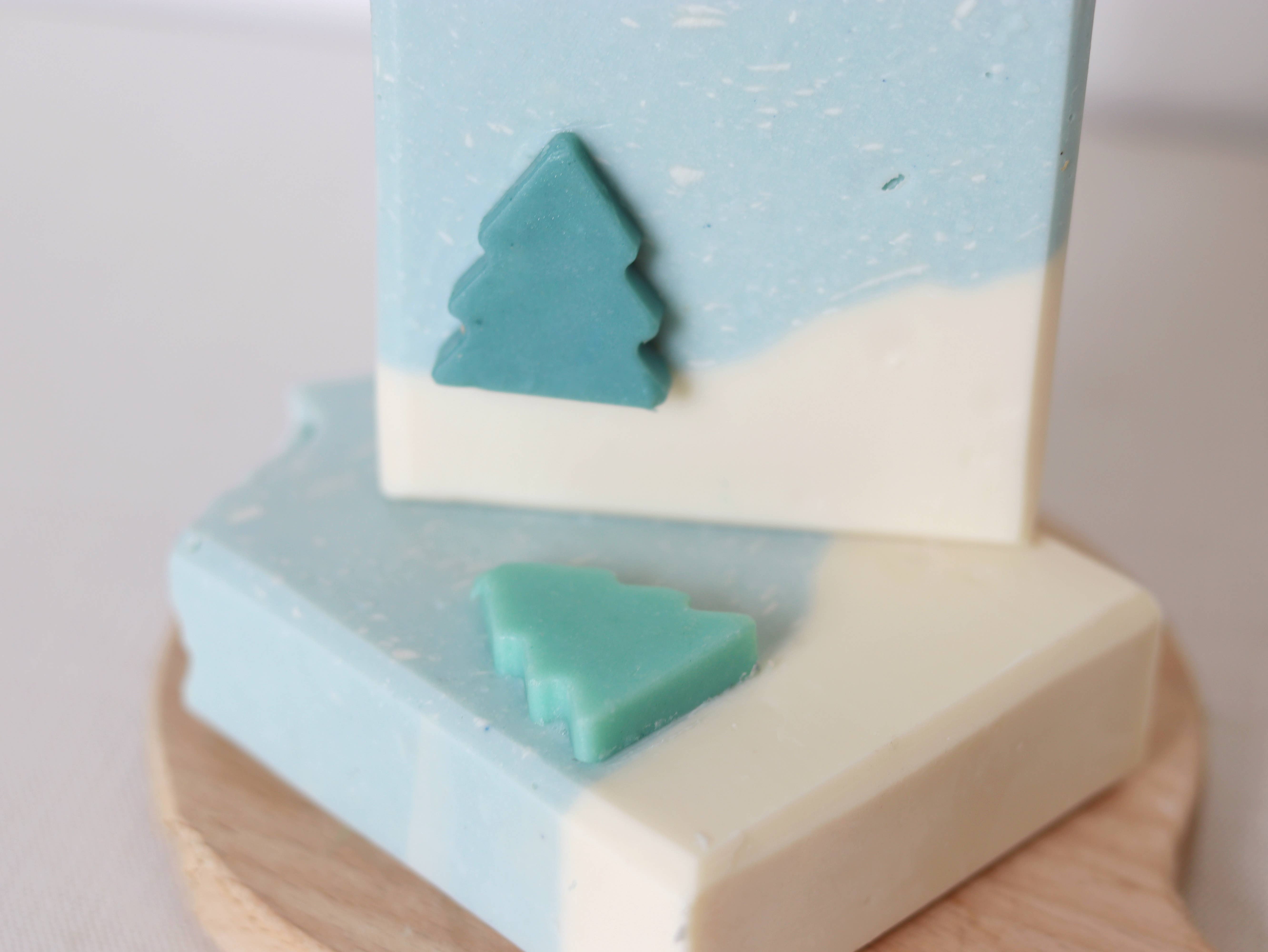 Sudsy Soap Works LLC - Wholesale Bar Soap - Winter Wonderland Christmas Soap1