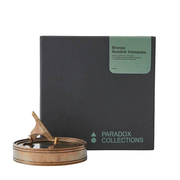 Paradox Collections - Wholesale Navigational Compass - Bronze Sundial Compass