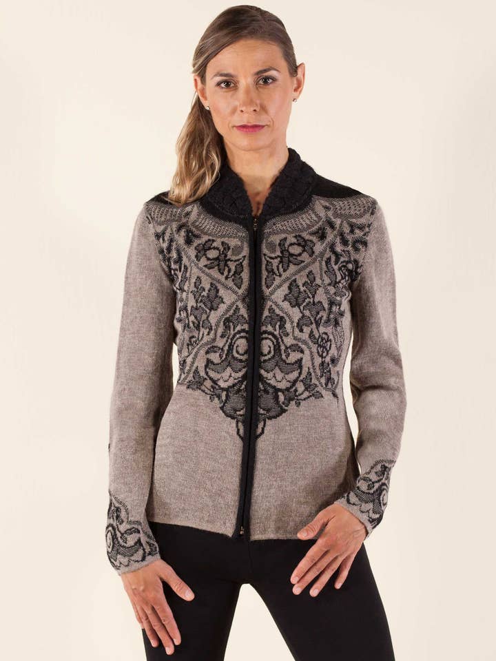 Ana Sweater for wholesale by Simply Natural Alpaca