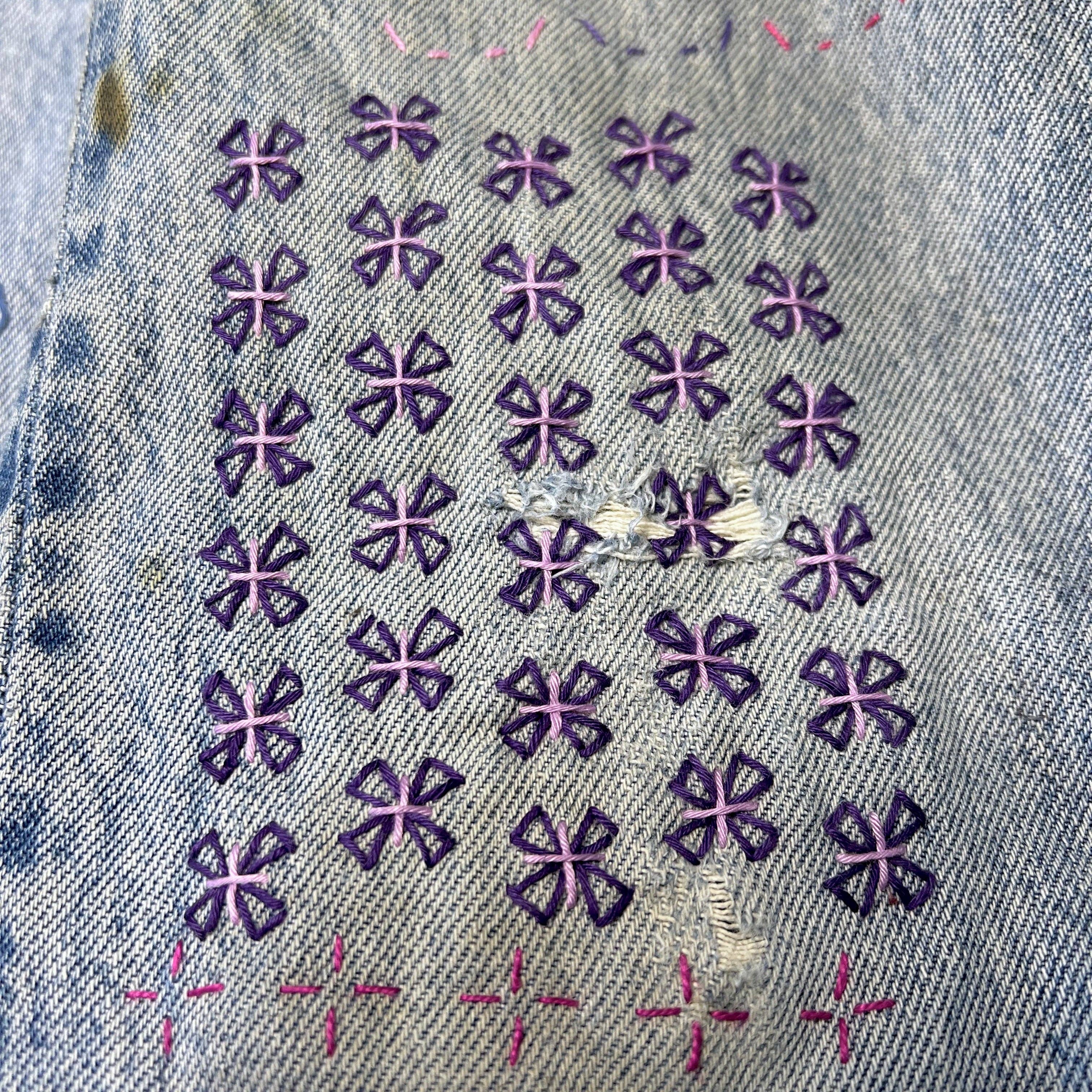 Wrenbirdarts - Wholesale Craft Sewing Kit - Washable Mending Patterns Set #8 Craft Brown9