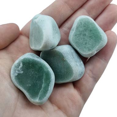 Alliz Trading - Wholesale Spiritual stone/crystal - Ema Eggs Green Aventurine 500g0