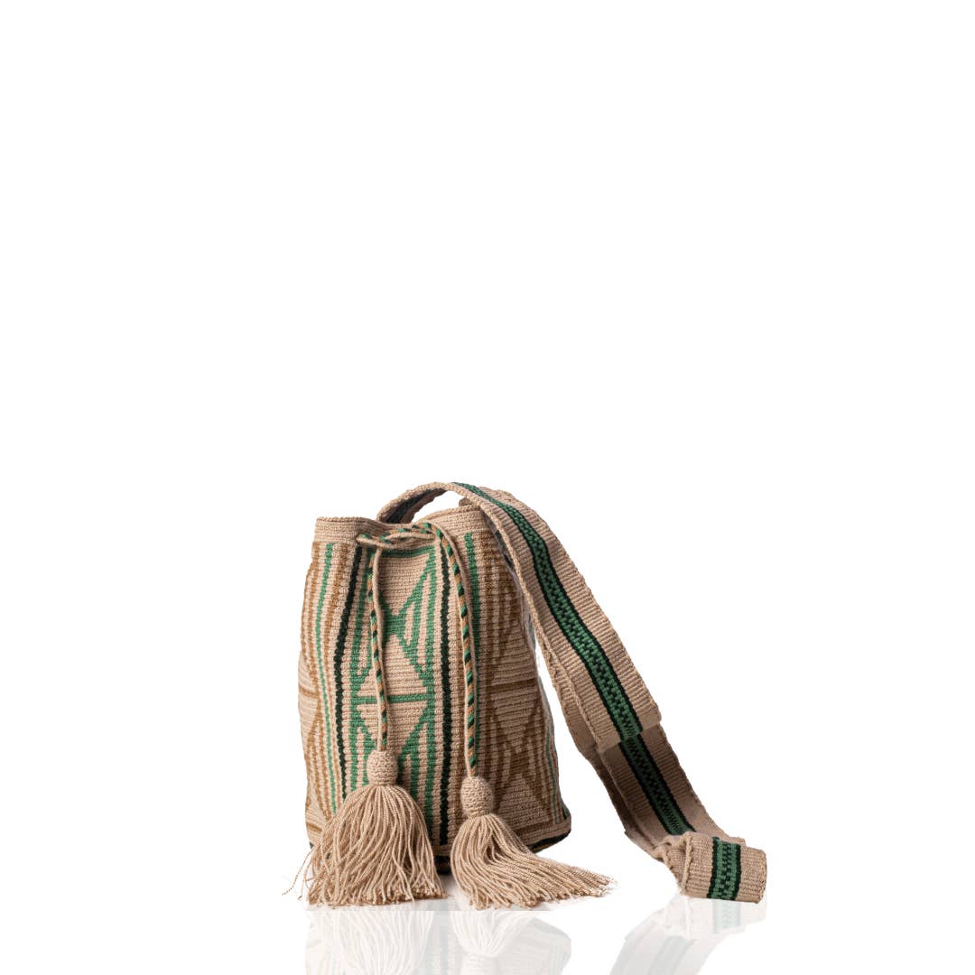 FOREST T01/Wayuu one thread mochila Mini bag for wholesale by Hilo Sagrado