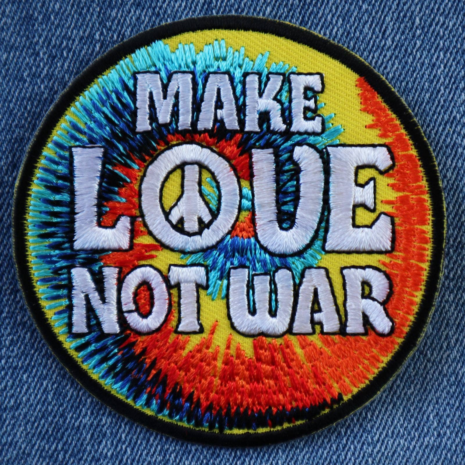 Tribal Trade GmbH - Vente Écusson - Ecusson coloré « Make love not war »8
