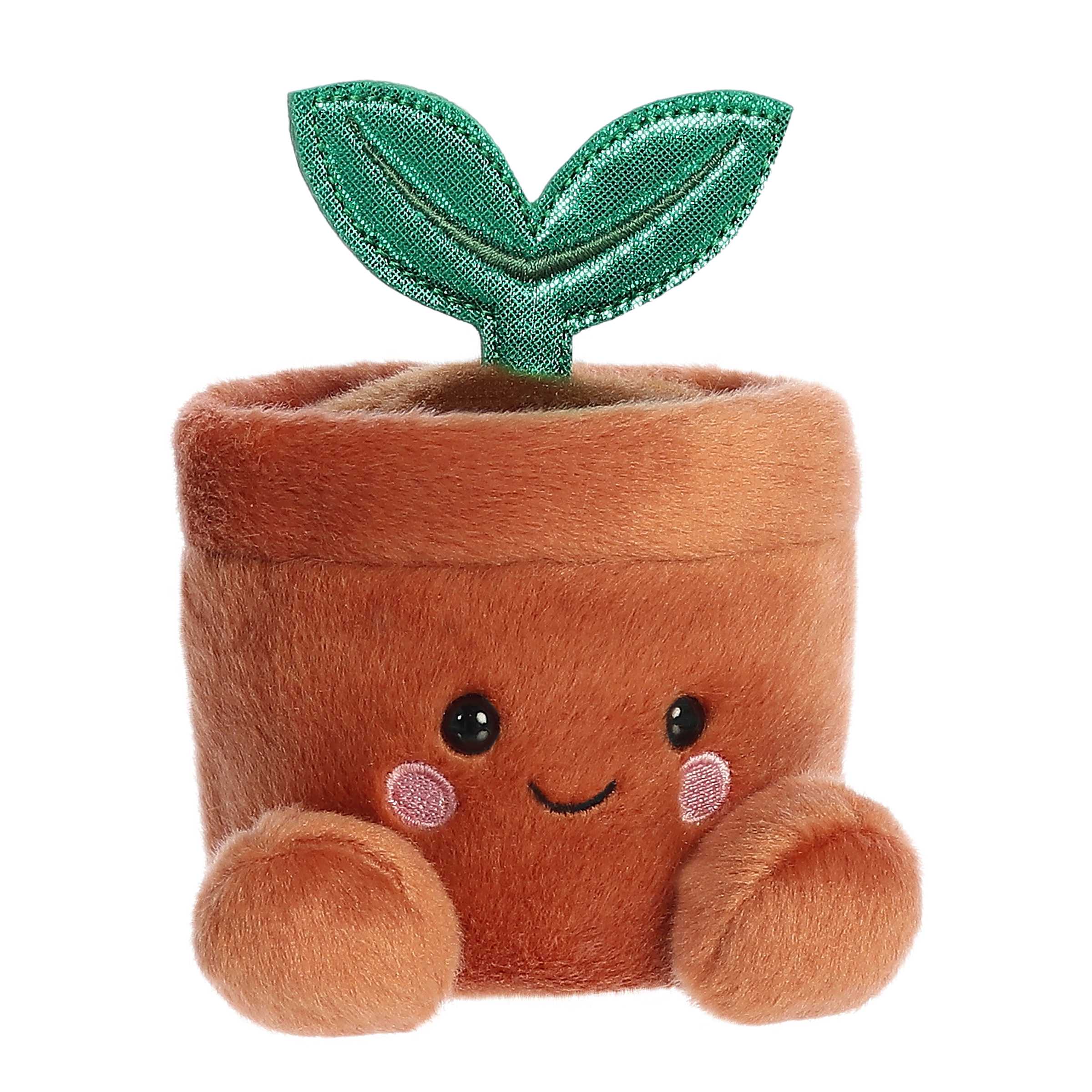 The Honey Den - Wholesale Stuffed/Plush Toy - Kids & Baby - 5" Plush Pal Potted Plant Palm Pals Stuffed Animal0