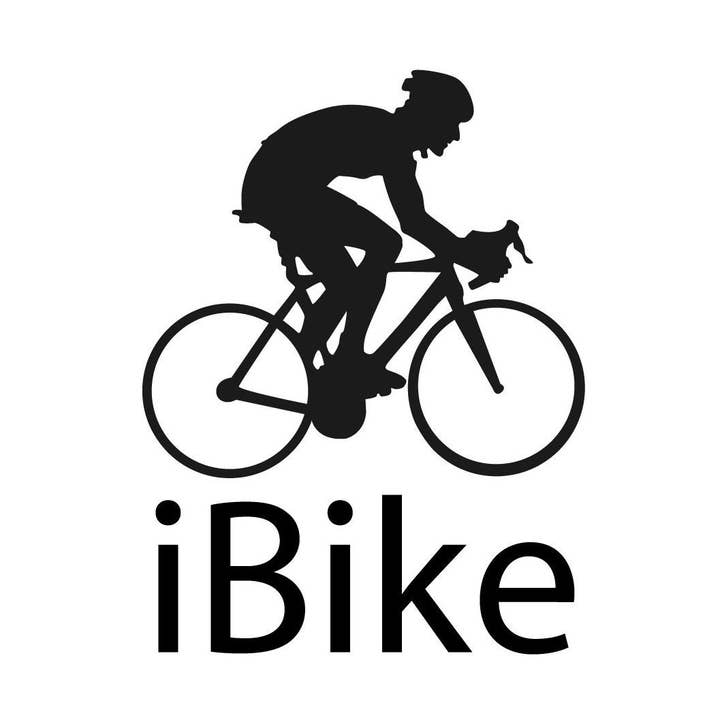 Airmatti - Wholesale Sticker - iBike Bicycle Cycling Sticker Vinyl Sticker