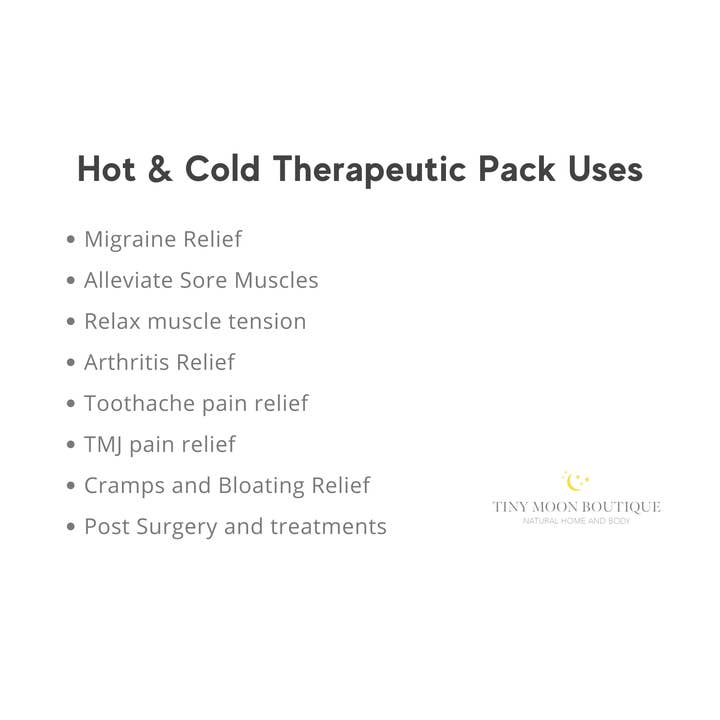 Tiny Moon Boutique - Wholesale Hot/Cold Compress - Hot and Cold Therapeutic Pack Pink Solid2