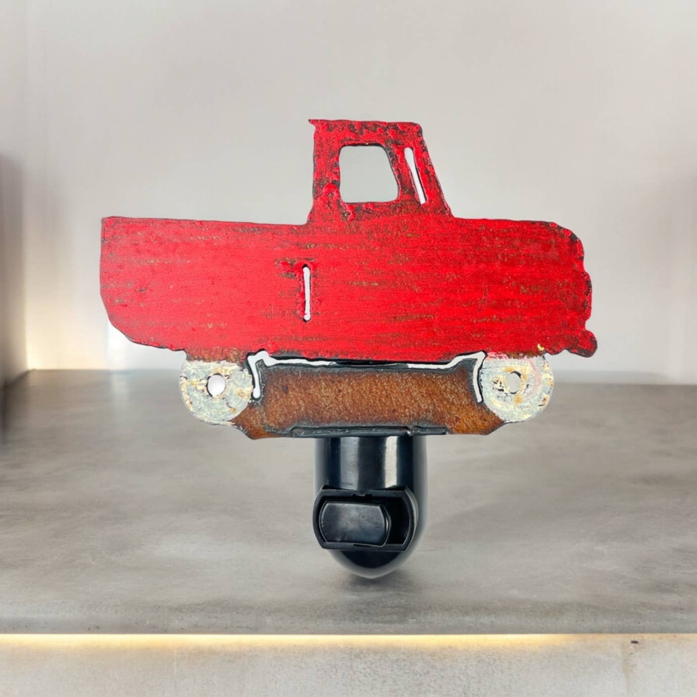 Whimsies - Vendita all'ingrosso Luci notturne - Truck Nightlight luce notturna rossa per camioncino recycle eco1