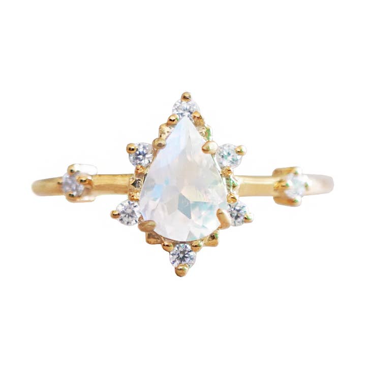 Anello Moonstone Crush per la vendita all'ingrosso da parte di Tippy Taste
