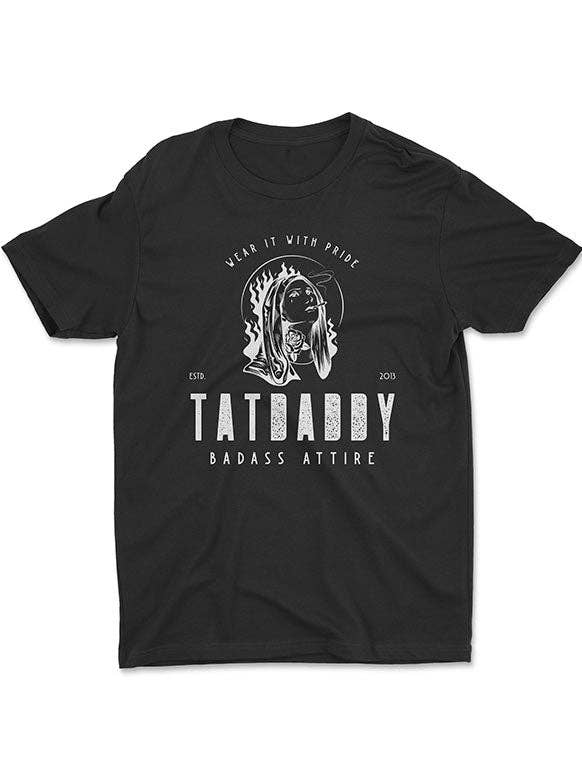 Camiseta Tatdaddy “Badass Attire” por atacado de TatDaddy Clothing Co.
