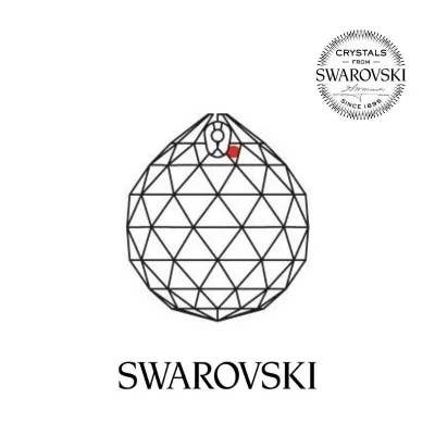 Casa Lotus – Großhandel Spiritueller Stein/Kristall – Gelbe facettenreiche Swarovski-Kristallkugel - 40 mm