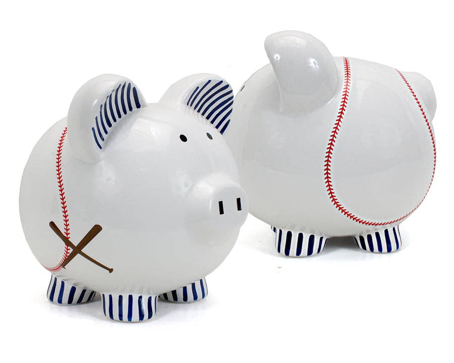 Child To Cherish® – Großhandel Geld-/Sparschwein – Kinder & Baby – Baseball-Themen-Sparschwein2