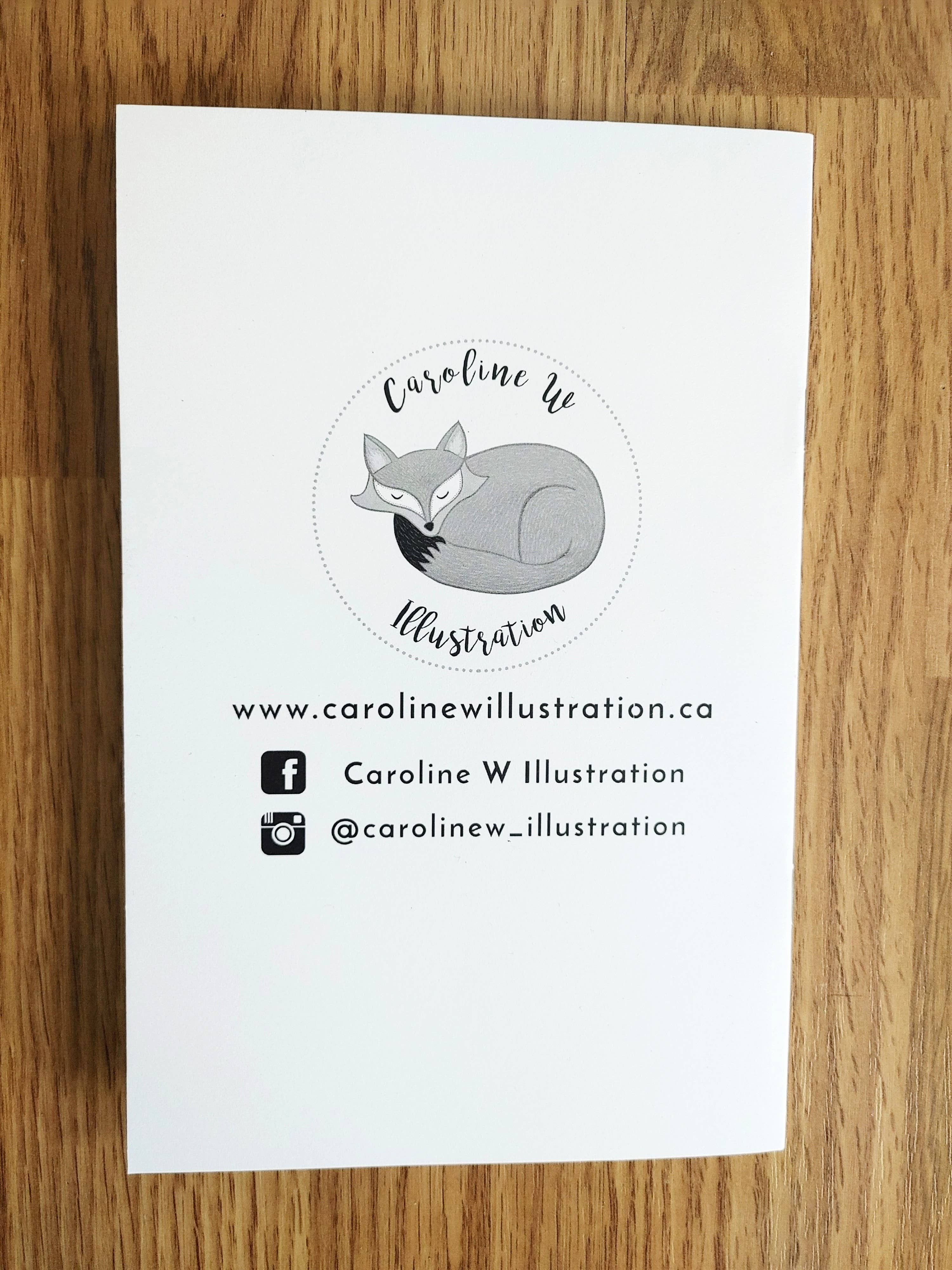 Caroline W Illustration - Wholesale Coloring & Activity Book - Adult - Cat colouring book (5.5 x 8.5 inches, 12 images + covers)8