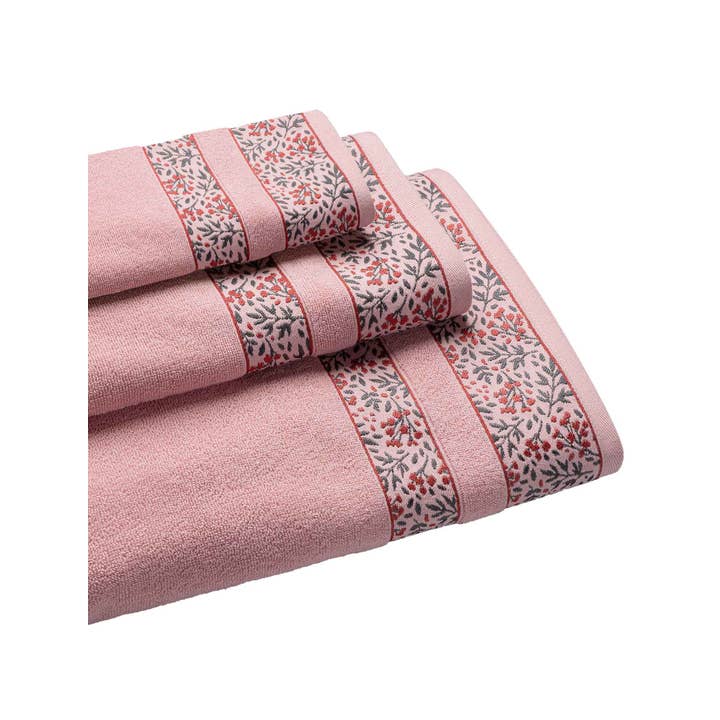 MADI - Wholesale Bath Towel - Towel Bloom Pink