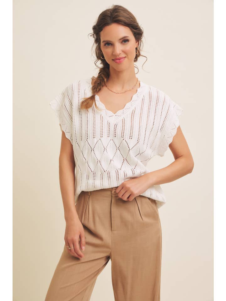 in february - Wholesale Pants - Women's - MINIMALIST MUSE DRAPEY WIDE-LEG LINEN TROUSERS10