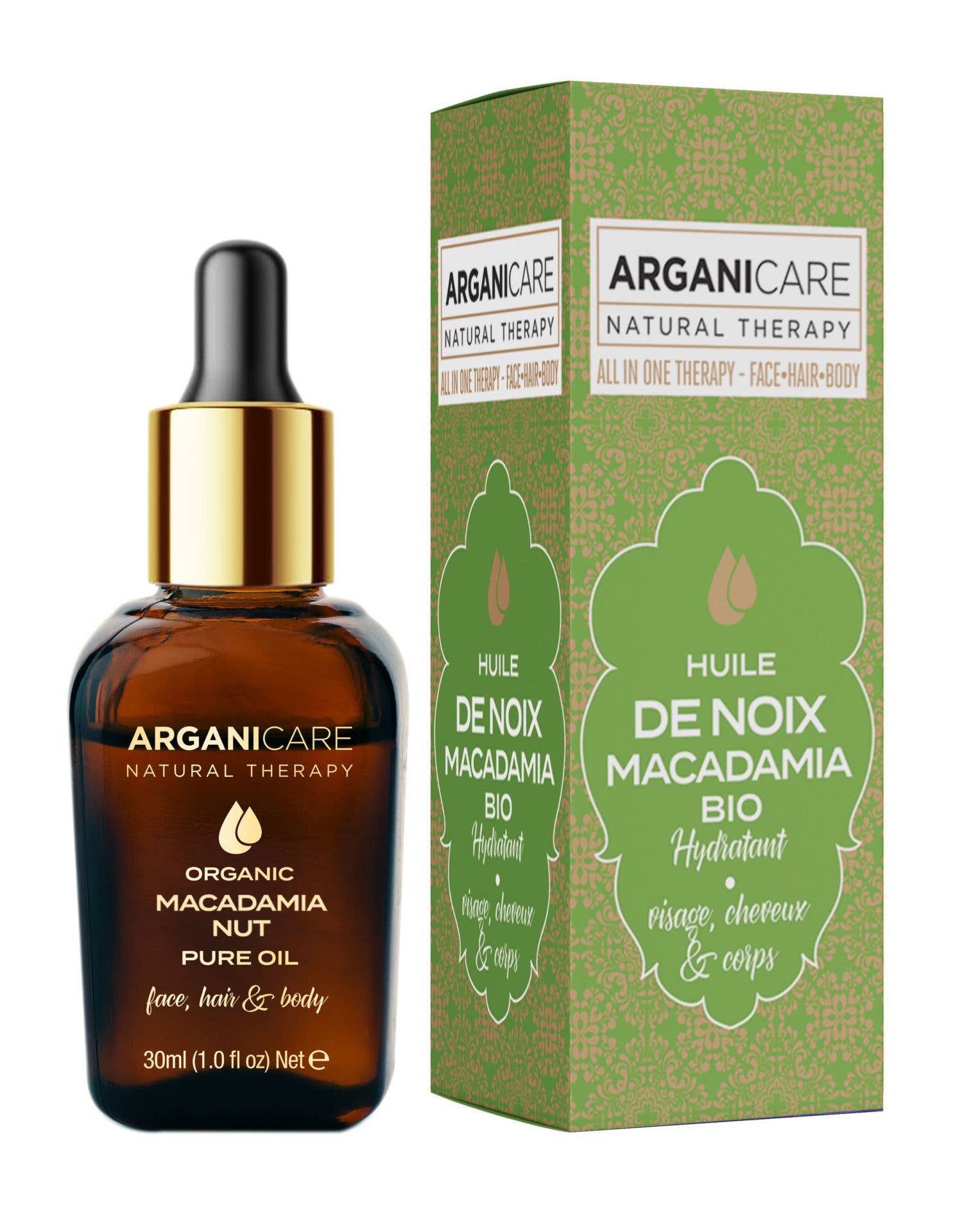ARGANICARE - Wholesale Bath/Body Oil - Organic Macadamia Oil 3-11