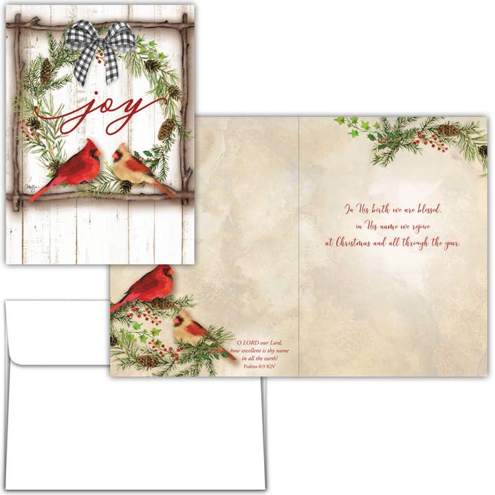 Crown Point Graphics - Wholesale Christmas Card - Religious Boxed Christmas Cards, Joy to the World, 12 Cards17