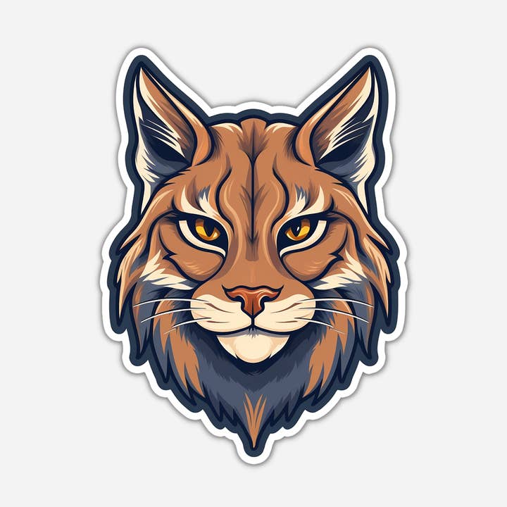Bobcat Vinyl Sticker for wholesale by CMarie Northwest