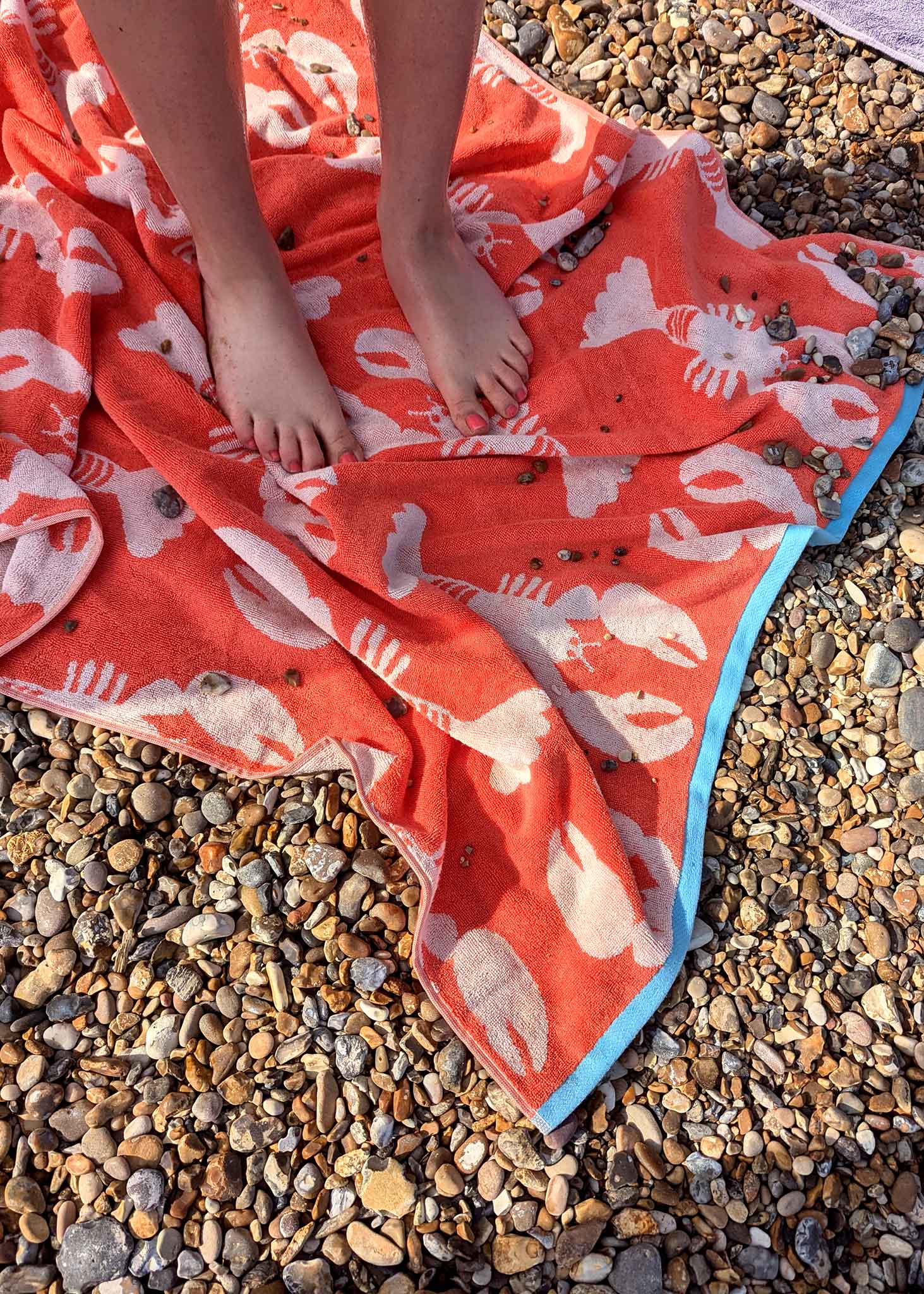 Anorak - Wholesale Bath Towel - Lobsters Organic Cotton Towels3
