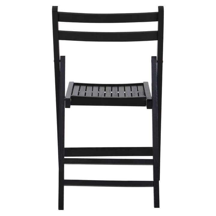 Interiors by Premier – wholesale Folding chair – Beauport Black Folding Chair3