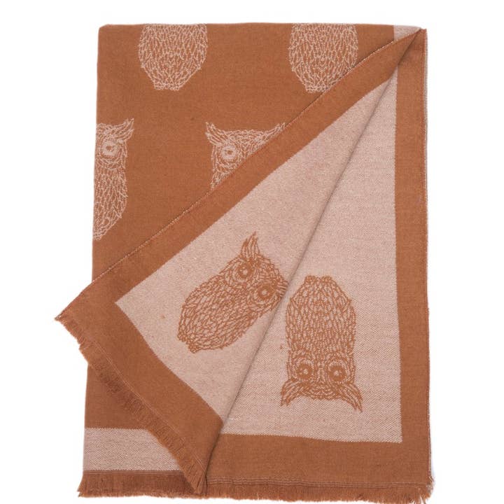 Alba Wholesale - Wholesale Scarf - Women's - Supersoft Owl Scarves6