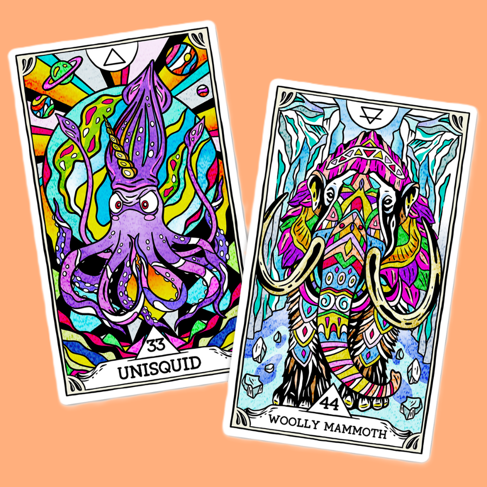 Rage Create - Wholesale Tarot/Oracle Card - The Beasties Oracle Deck9