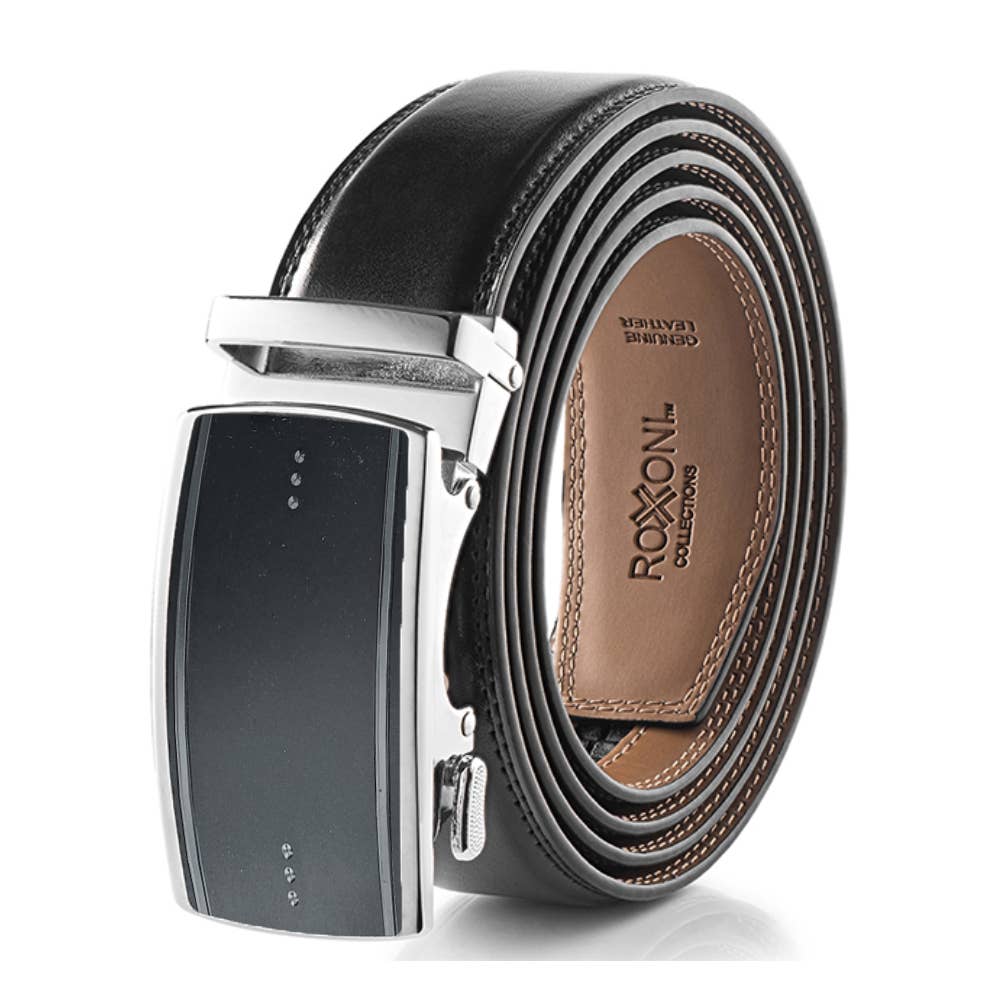 Roxoni - Wholesale Belt - Men's - Men’s Genuine Leather Ratchet Belt with Automatic Buckle21