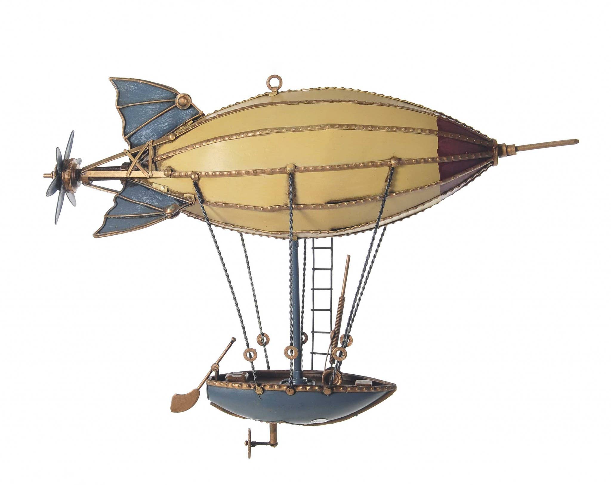 HomeRoots - Wholesale Decorative Tabletop Object - Steampunk Airship Metal Model0
