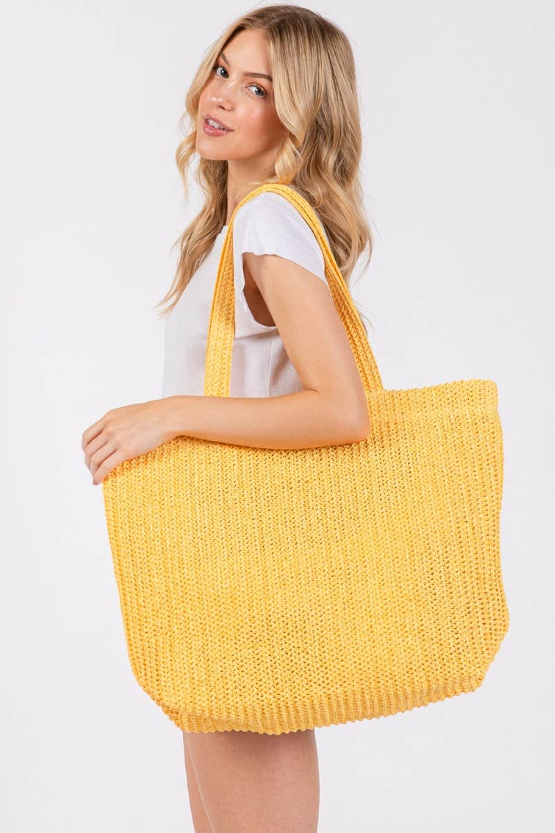 Anarchy Street – Engroshandel Tote bag - Dame – Stor hæklet strånettaske10