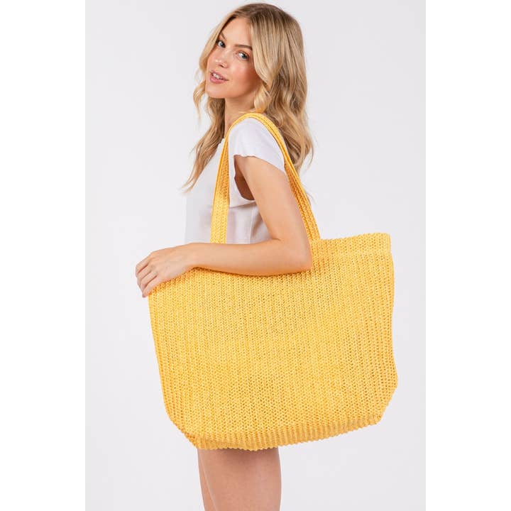 Anarchy Street – Engroshandel Tote bag - Dame – Stor hæklet strånettaske10