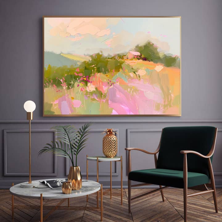 Kumo Art Prints – wholesale Art print – Landscape Summer Sun Coastal Art Print 1