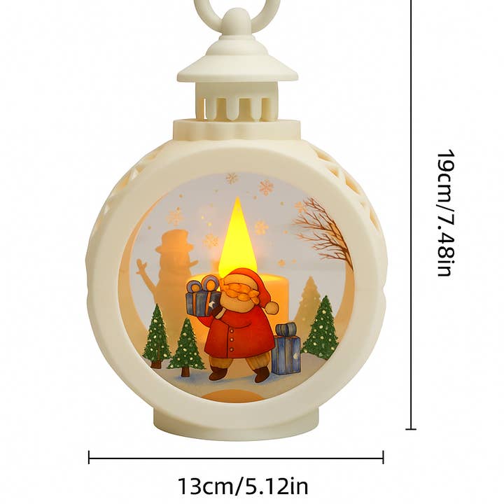 Buddha Ayurveda - Wholesale Christmas Decoration - ✨Santa LED Christmas Lantern – Festive Holiday Light Decor3