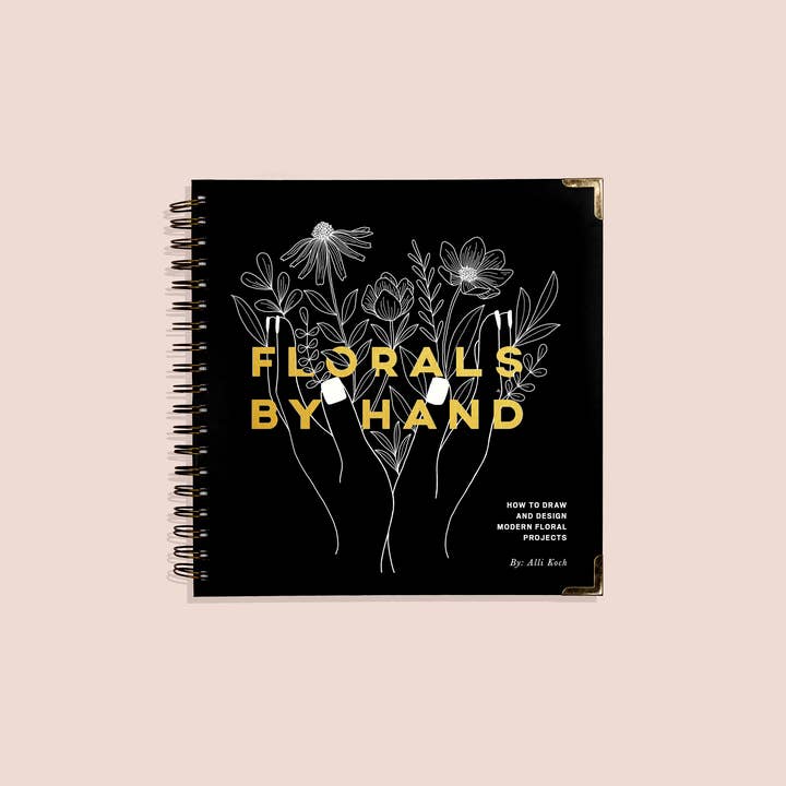 Paige Tate & Co. - Wholesale Crafts, Hobbies & DIY Book - Florals By Hand: How to Draw Modern Floral Projects