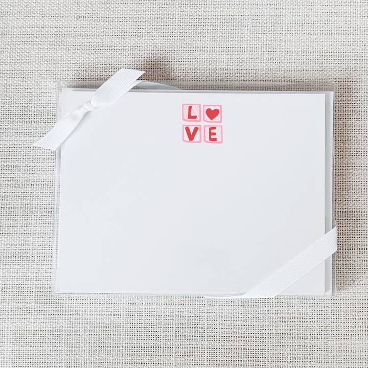 K Ä R L E K - Platt Kort - Set om 15 | Alla hjärtans dag för wholesale av So Thoughtful Gifts