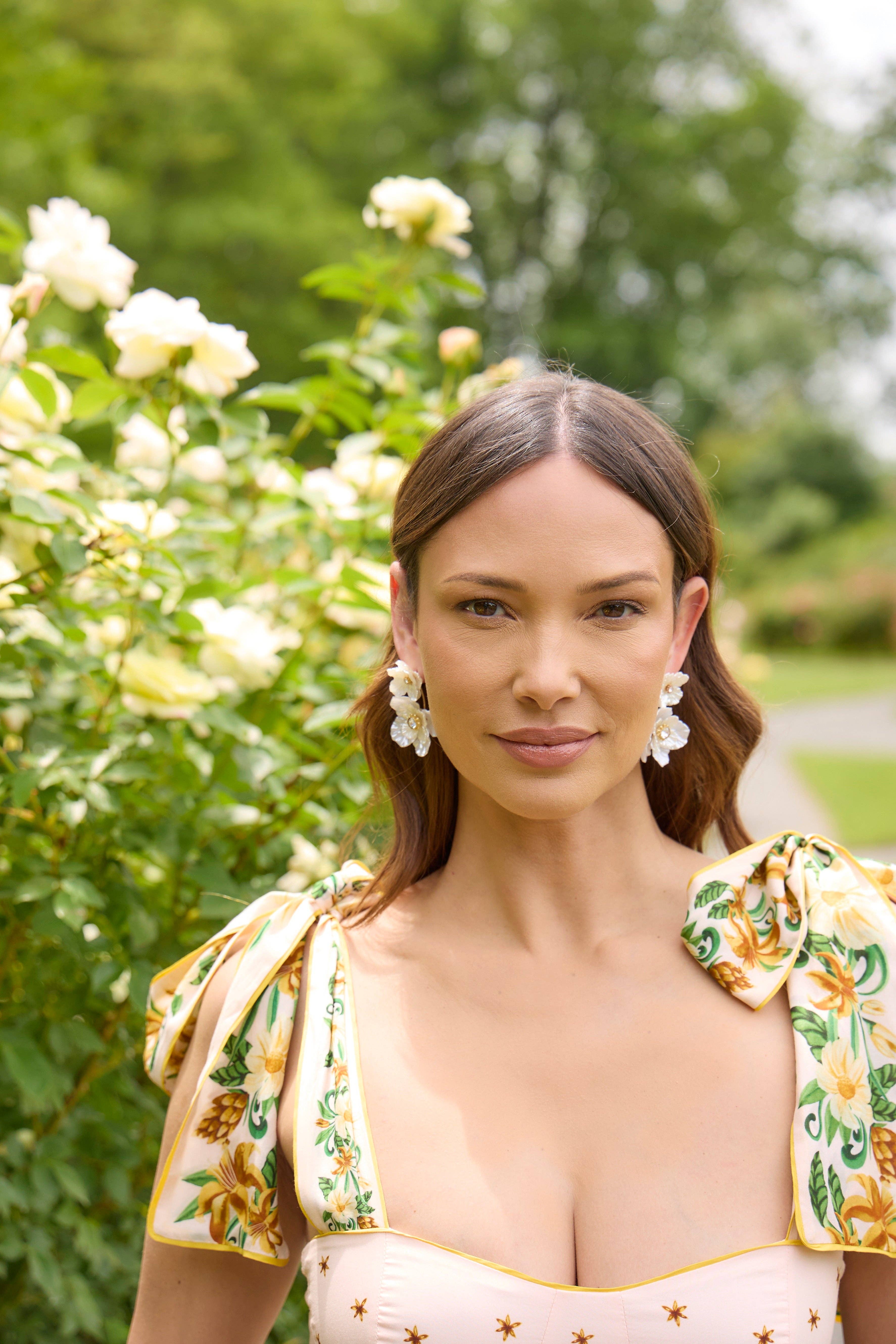 Alex and Ani - Wholesale Stud/Post Earrings - New York Botanical Garden® 2-in-1 Poppy Statement Earrings5