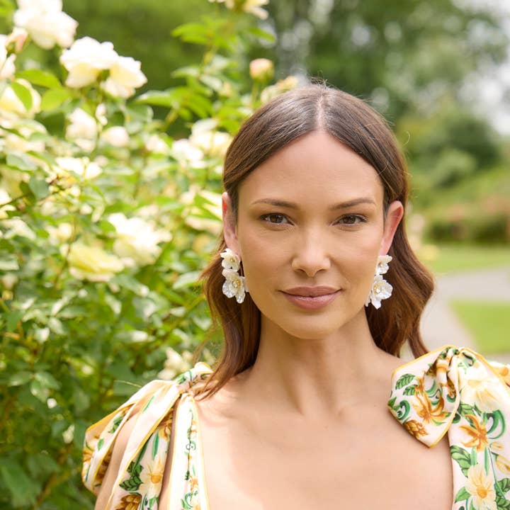 Alex and Ani - Wholesale Stud/Post Earrings - New York Botanical Garden® 2-in-1 Poppy Statement Earrings5