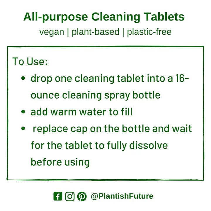 Plantish - Wholesale All-Purpose Cleaning Wipes - All Purpose Cleaning Tablets5