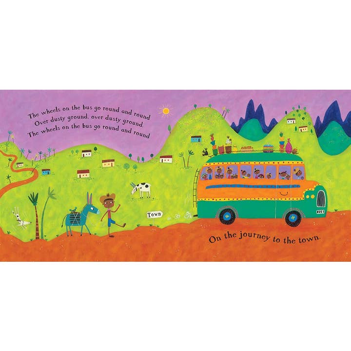 Barefoot Books - Wholesale Preschool Book (3-5) - Wheels on the Bus3