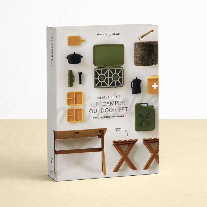 Miniature Camping Essential Collection for wholesale by Miniette