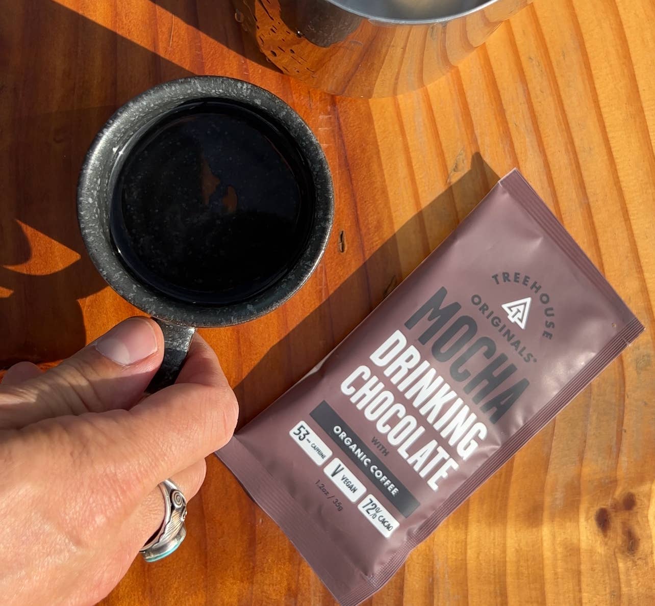 Treehouse Originals - Wholesale Hot Cocoa Mix/Kit - Mocha InstaCoffee Organic Dark Hot Chocolate, Single Serving3