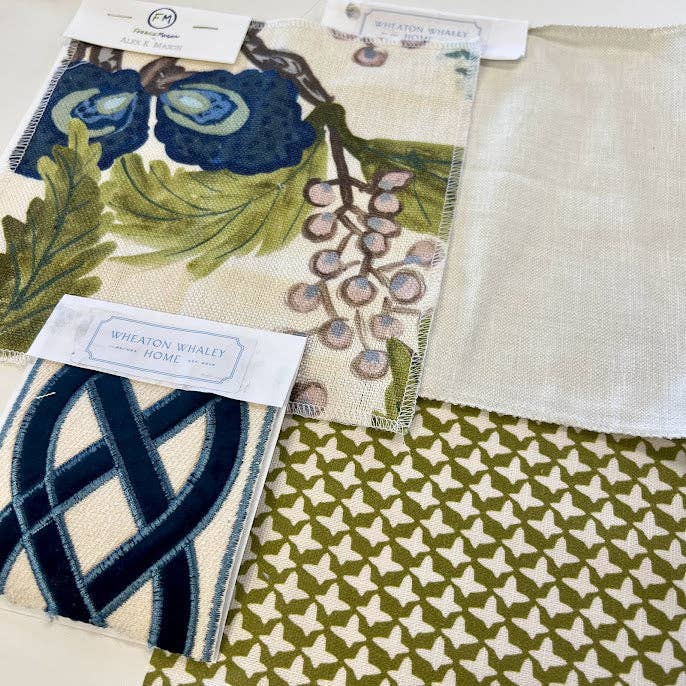 Wheaton Whaley Home – Großhandel Kopfkissenbezug – Musterset für das Hauptschlafzimmer — Kinkead + Jasper Reverse Olive0